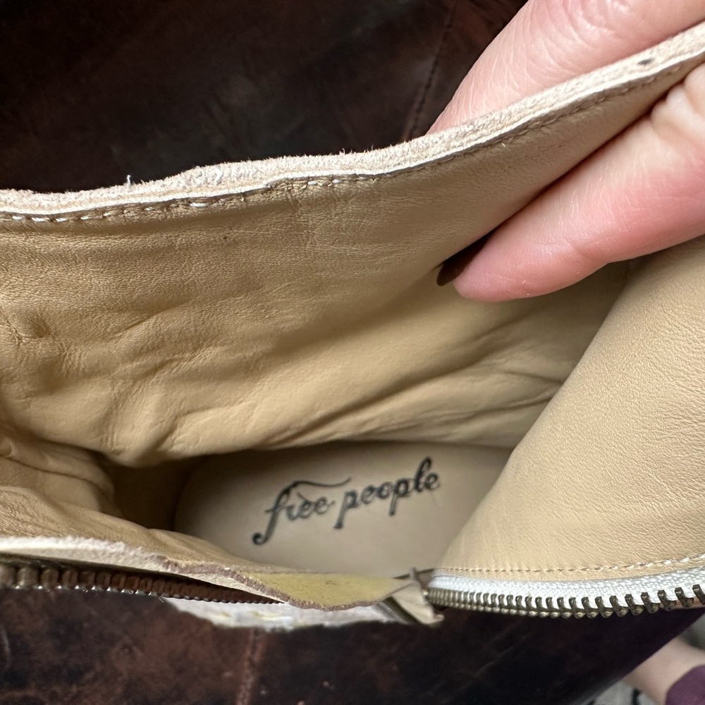 FREE PEOPLE•BOWERS EMBROIDERED WESTERN BOOTS - Sz 39.5 - Picture 13 of 16